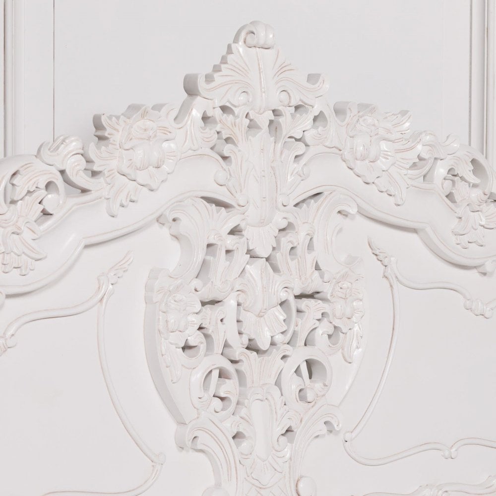 Rococo Carved Bed