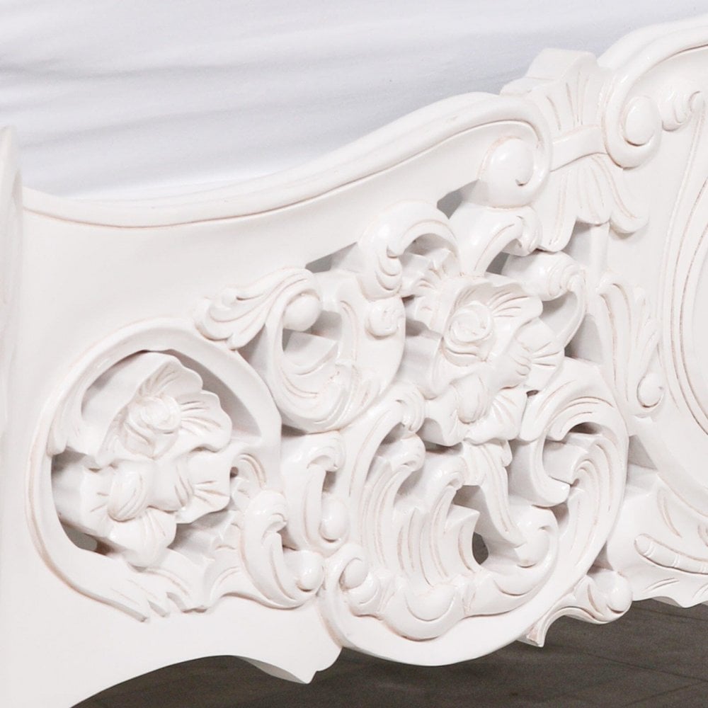 Rococo Carved Bed