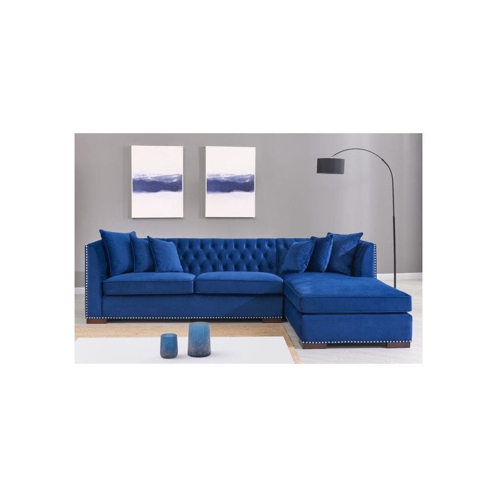 Royal Blue Chester Corner Suite