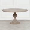 Rustic Wooden Round Dining Table