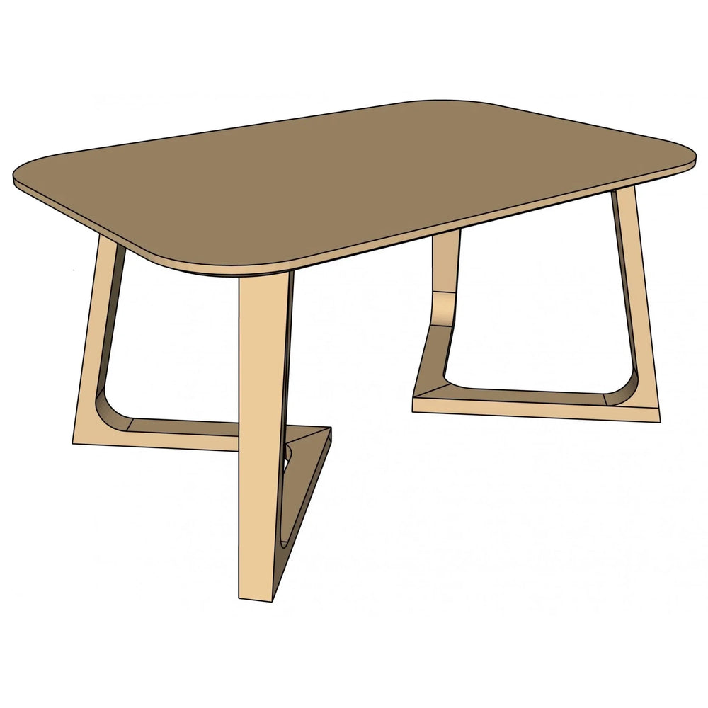 Scandic V Lamp Table