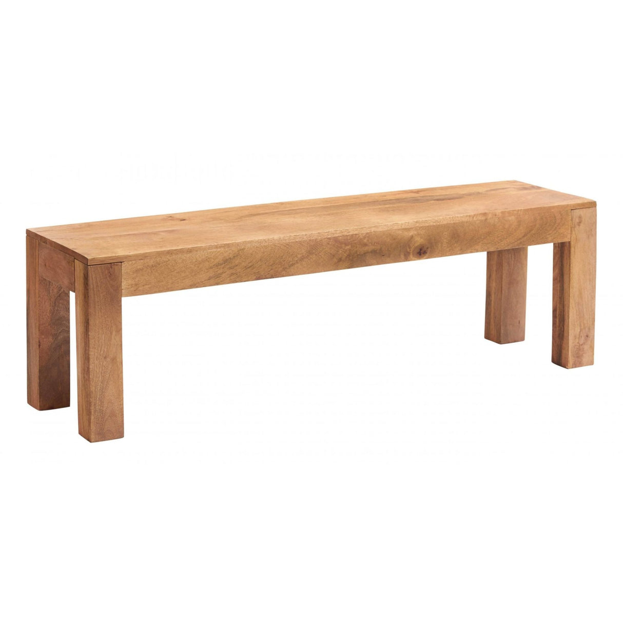 Toko Light Mango Dining Set With Wooden Chairs
