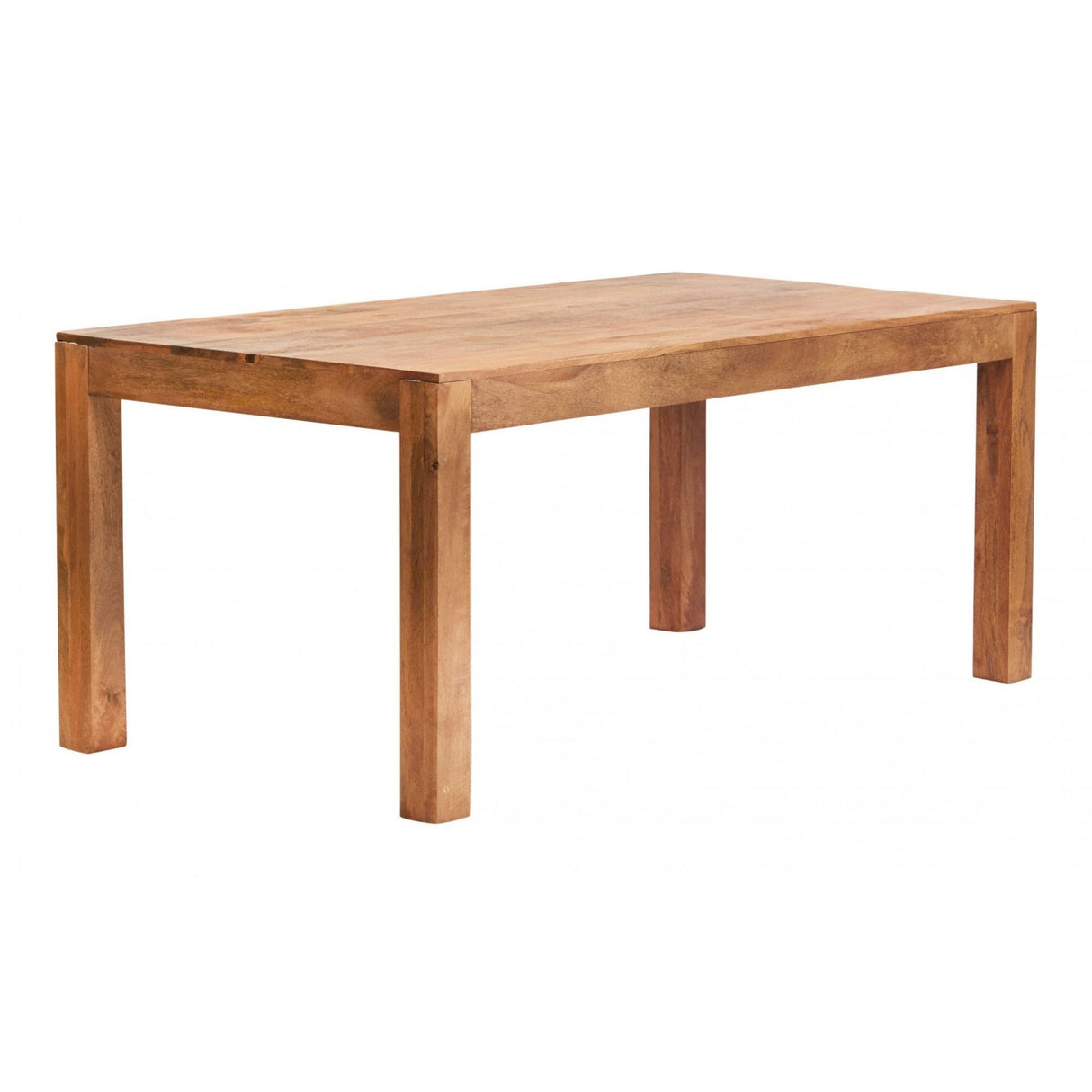 Toko Light Mango Dining Set With Wooden Chairs