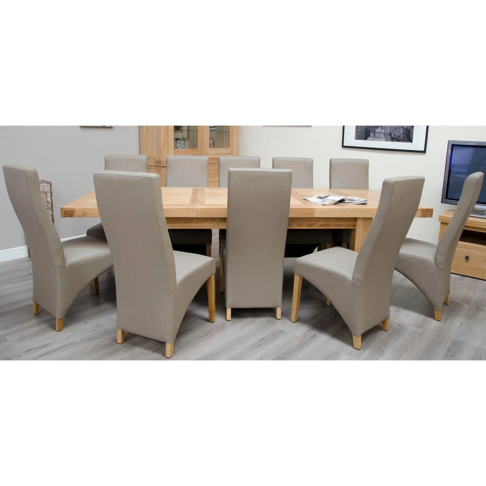 Twin Panel Extending Table