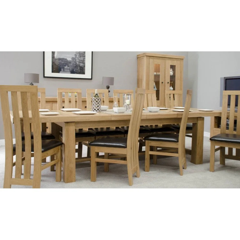 Twin Panel Extending Table