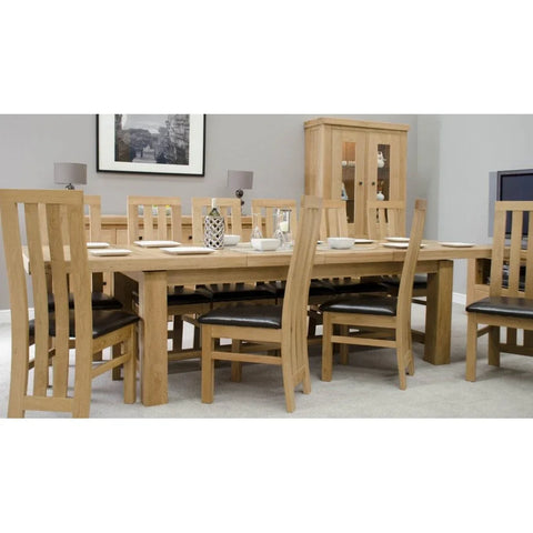 Twin Panel Extending Table