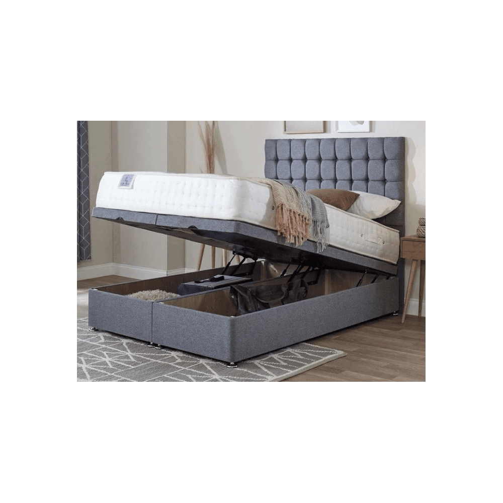 Ottoman Storage End Lift Divan Bed Base