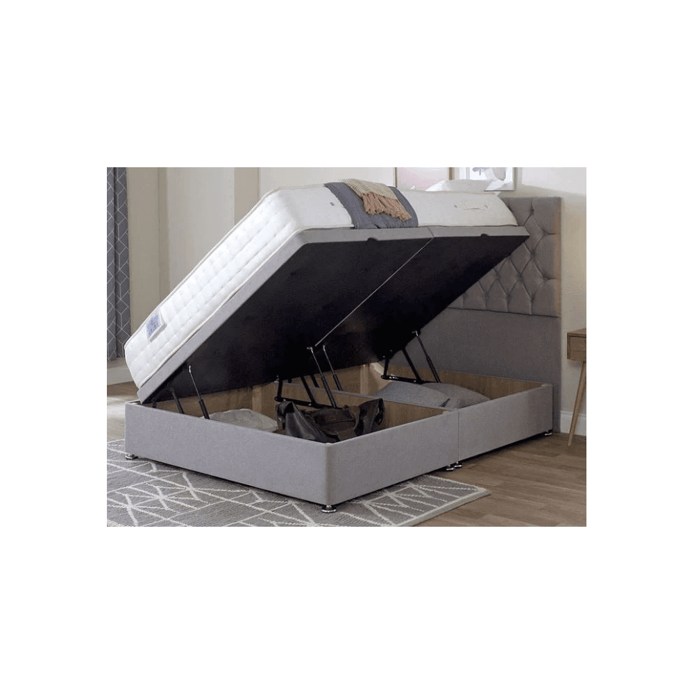 Ottoman Storage Side Lift Divan Bed Base