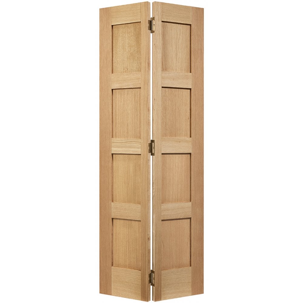 Oak Shaker 4P Bi-Fold Door