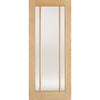 Oak Lincoln Glazed 3L Frosted Glass Door