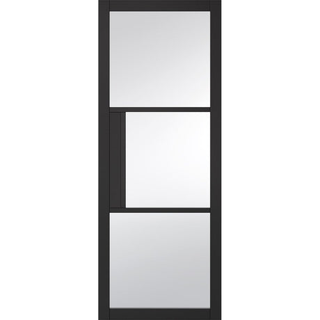 Black Tribeca Glazed 3L Door