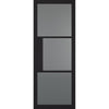 Black Tribeca Glazed 3L Tinted Door