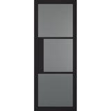Black Tribeca Glazed 3L Tinted Door