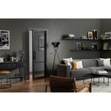 Black Tribeca Glazed 3L Tinted Door