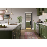 Black Chelsea Glazed 4L Reeded Door