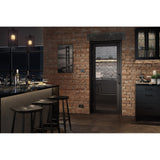 Dark Charcoal Soho Glazed 4L Door