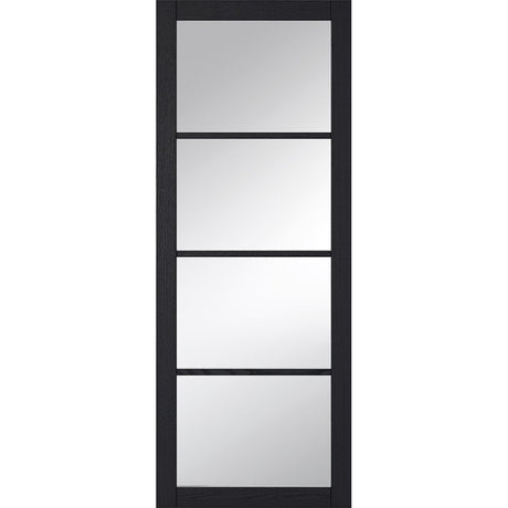 Dark Charcoal Soho Glazed 4L Door
