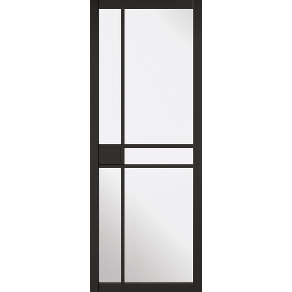 Black Greenwich Glazed Door