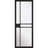 Black Greenwich Glazed Door