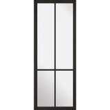 Black Liberty Glazed 4L Door