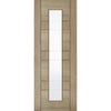 Light Grey Edmonton Glazed 1L Door