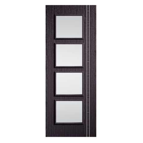 Ash Grey Zanzibar Glazed 4L Door