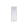 White Utah Glazed 3L Clear Door