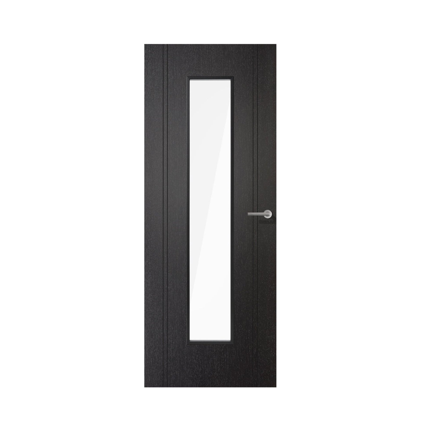 Black Laminate Monaco Glazed Door
