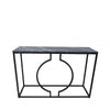 Alora Black Metal Console Table - KD 36