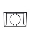 Alora Black Metal Console Table - KD 36