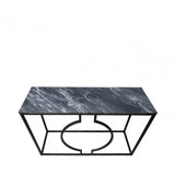 Alora Black Metal Console Table - KD 36