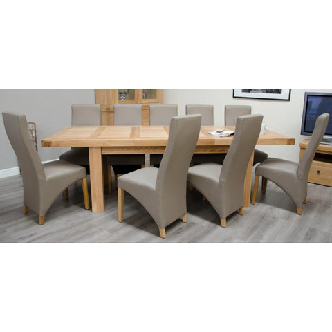 Twin Panel Extending Table