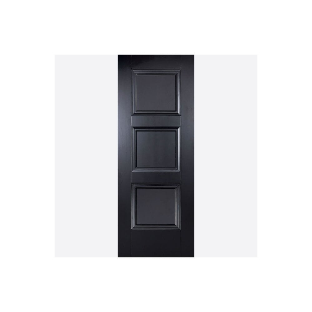 Black Amsterdam Door