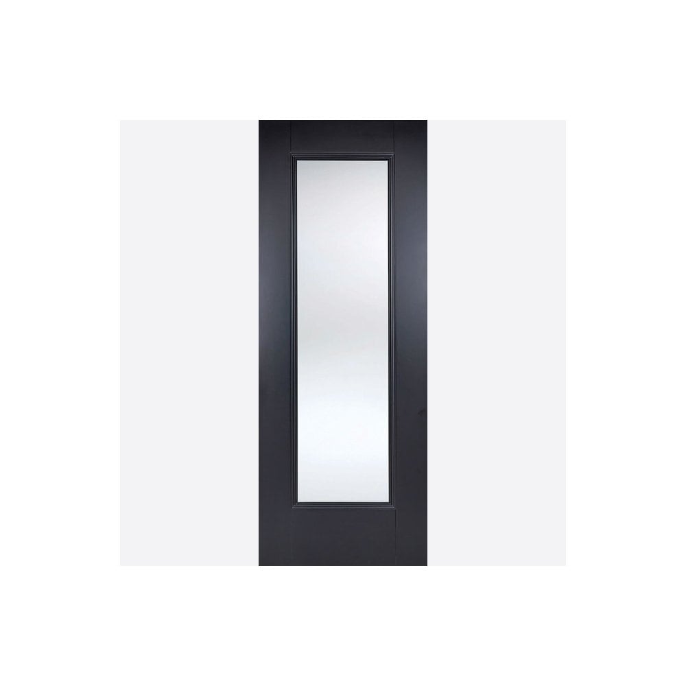 Black Eindhoven Glazed 1L Door