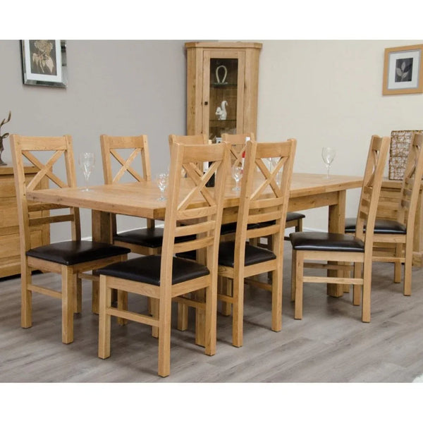 Deluxe Twin Leaf Extending Table