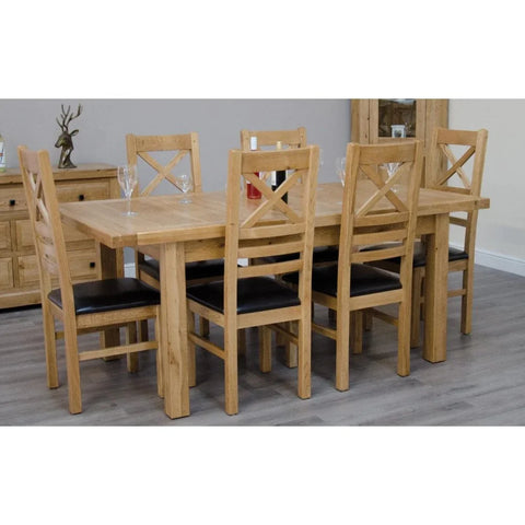 Deluxe Twin Leaf Extending Table