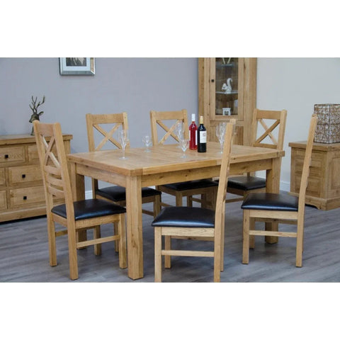 Deluxe Twin Leaf Extending Table