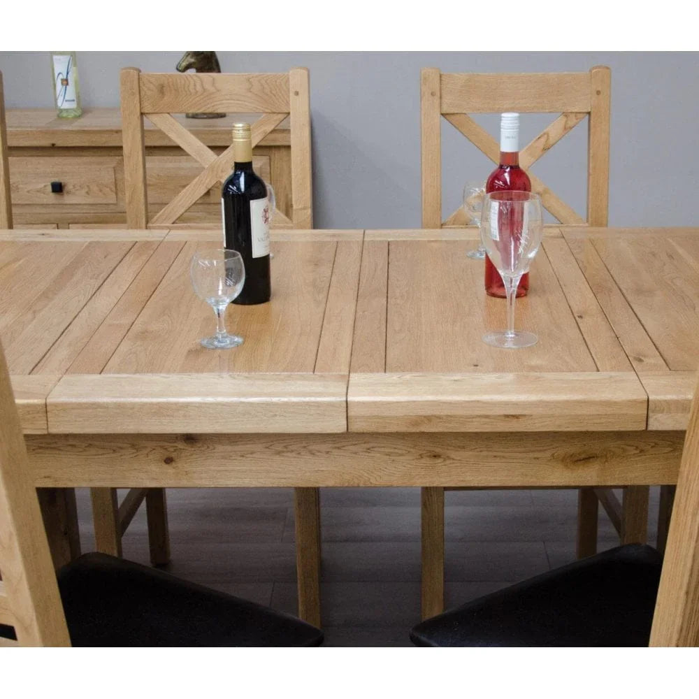 Deluxe Twin Leaf Extending Table