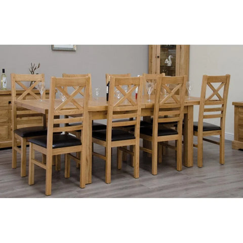 Deluxe Twin Leaf Extending Table