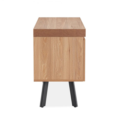 Fredrik Oak Small TV Unit