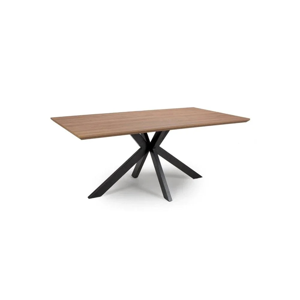 Manhattan Dining Table 1800mm Light Walnut