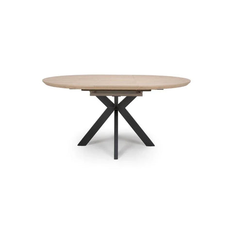 Manhattan Extending Round Table 1200-1600mm Oak