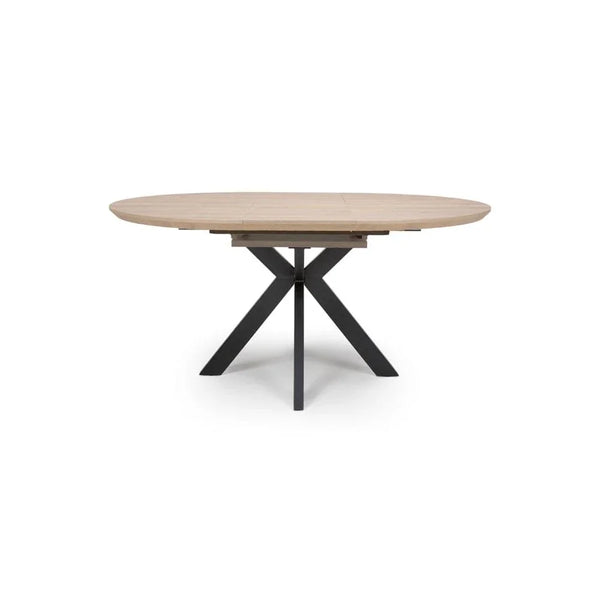 Manhattan Extending Round Table 1200-1600mm Oak