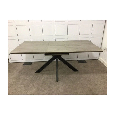 Manhattan Extending Table 1400mm 1800mm Grey