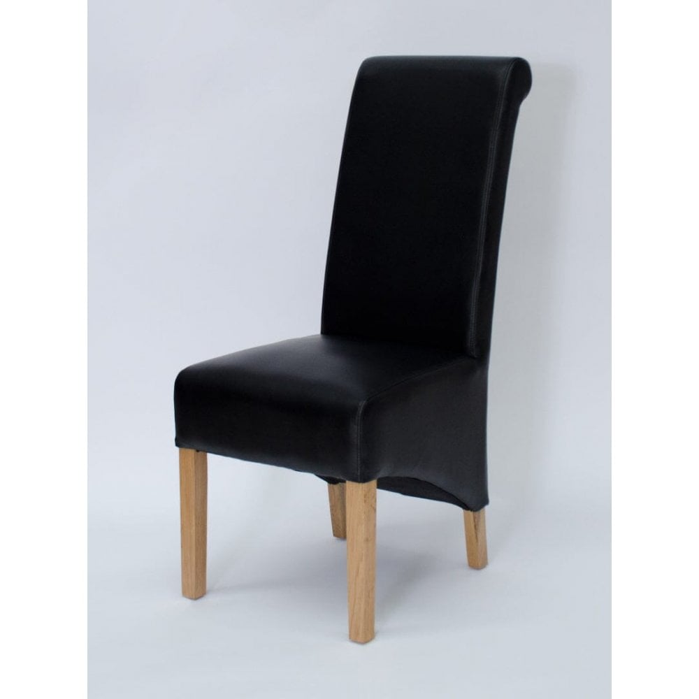 Richmond Dining Chair Matt Bonded Noir