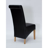 Richmond Dining Chair Matt Bonded Noir