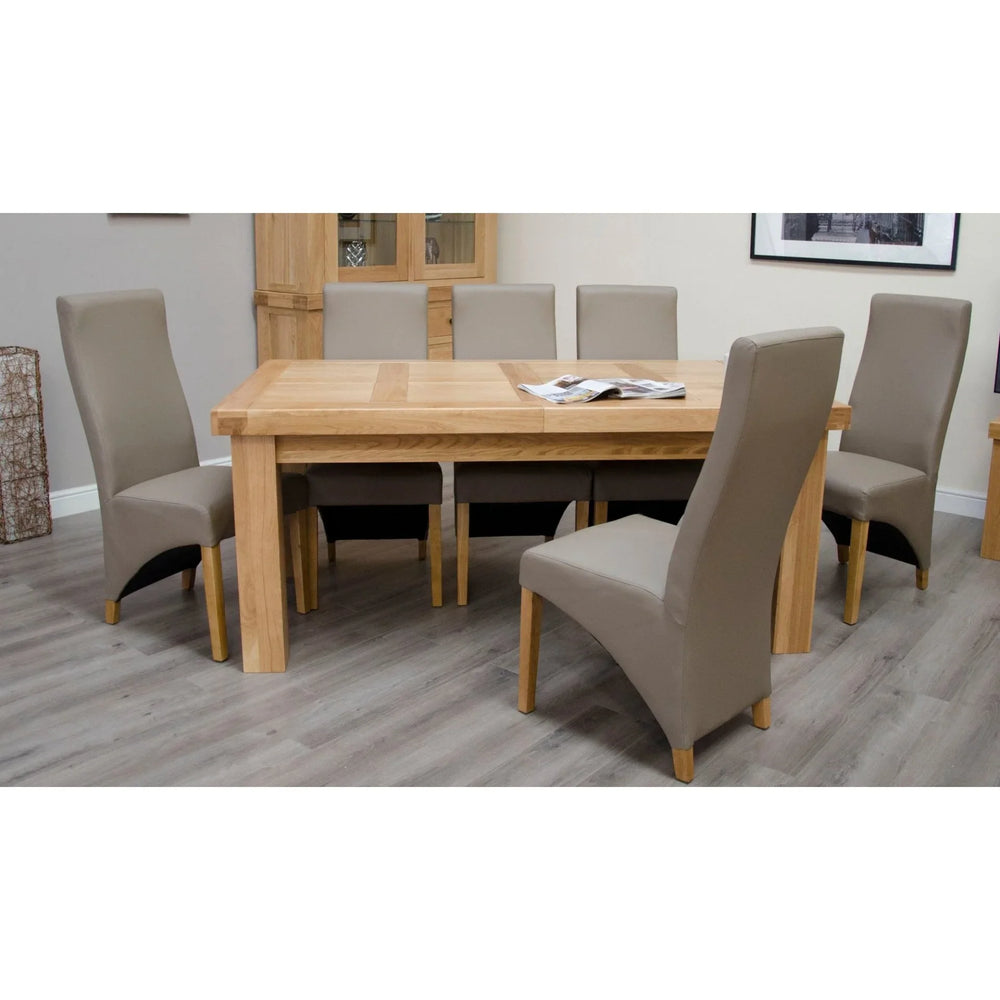 Twin Panel Extending Table Large