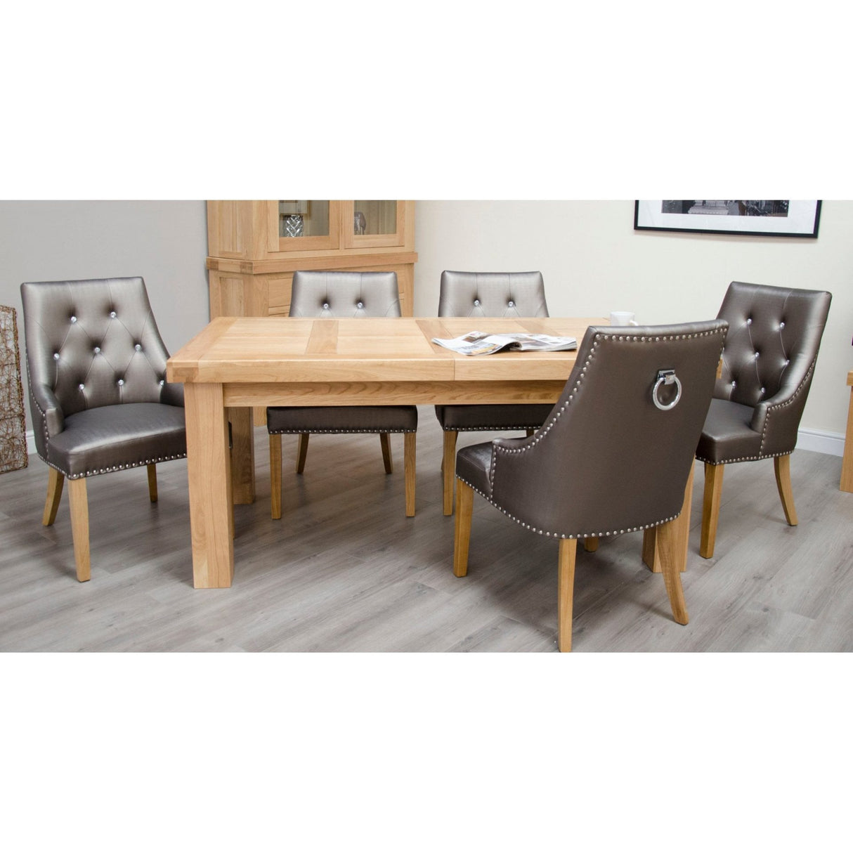 Twin Panel Extending Table Large