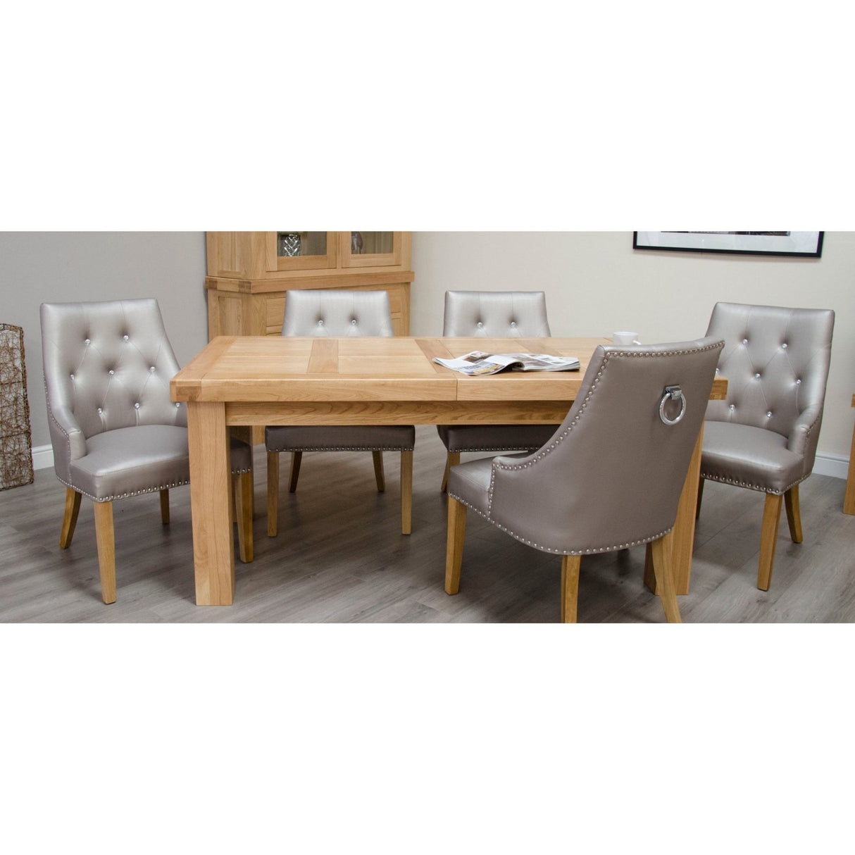 Twin Panel Extending Table Large