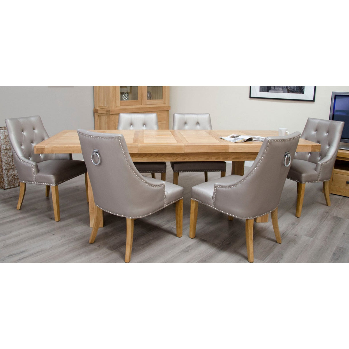 Twin Panel Extending Table Large